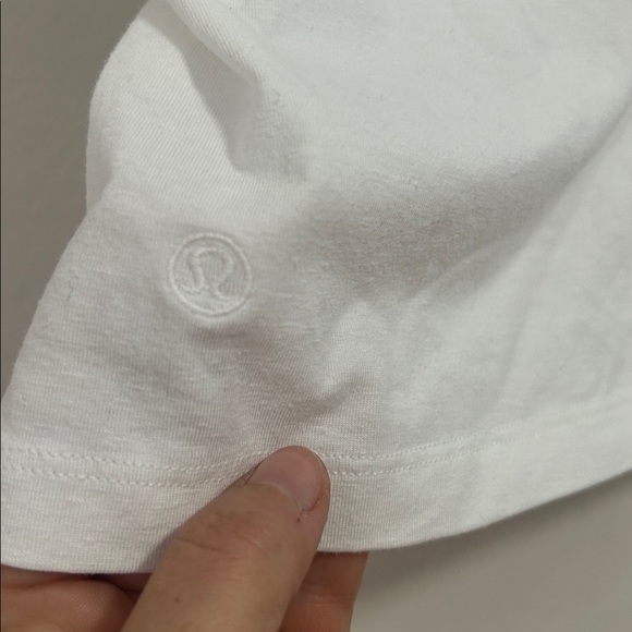 Lululemon Classic-Fit Cotton-Blend Tank Top, White size small - Picture 6 of 6